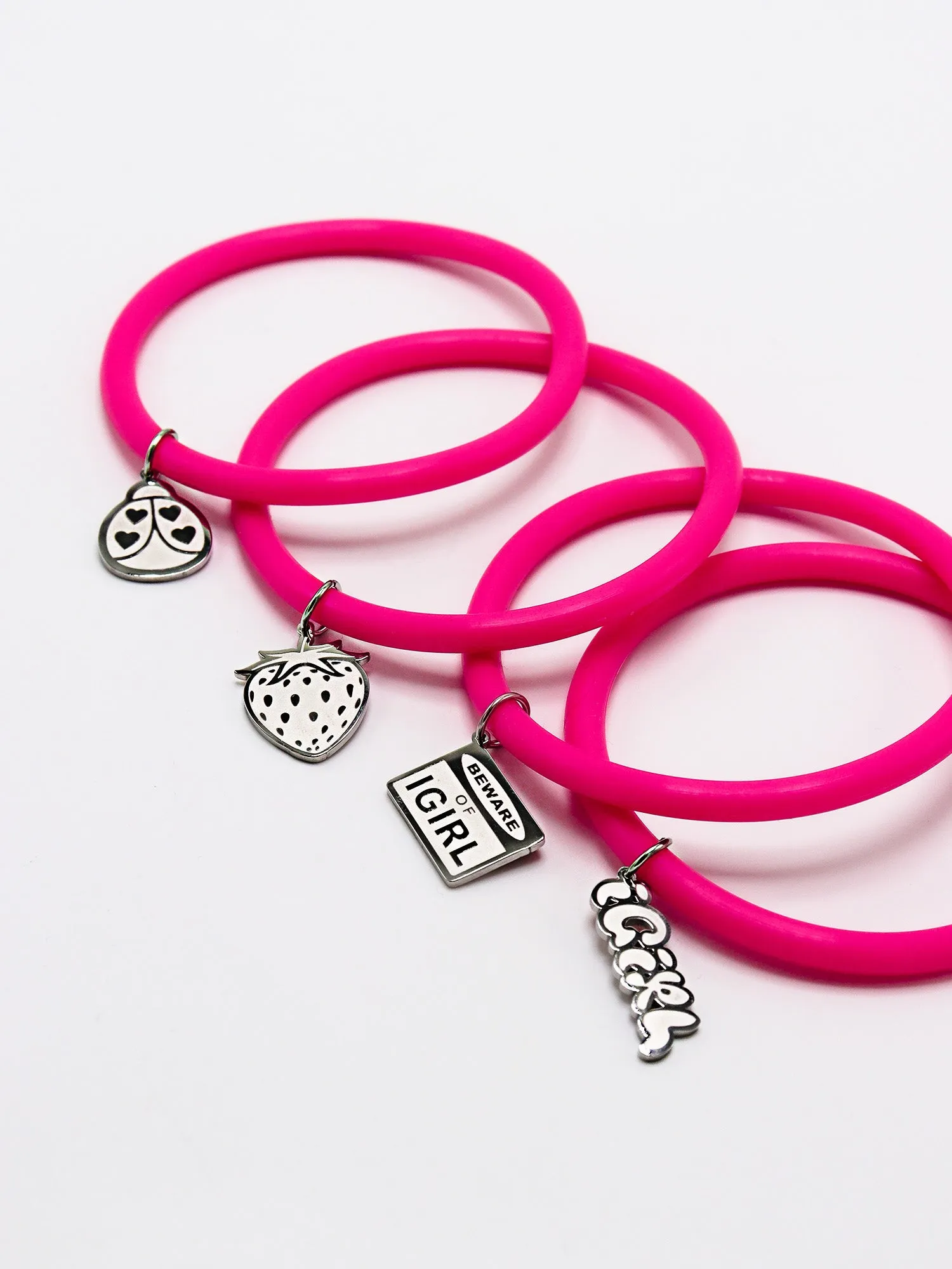 Pink Jelly Bands sold by iGirl World product image thumbnail 4