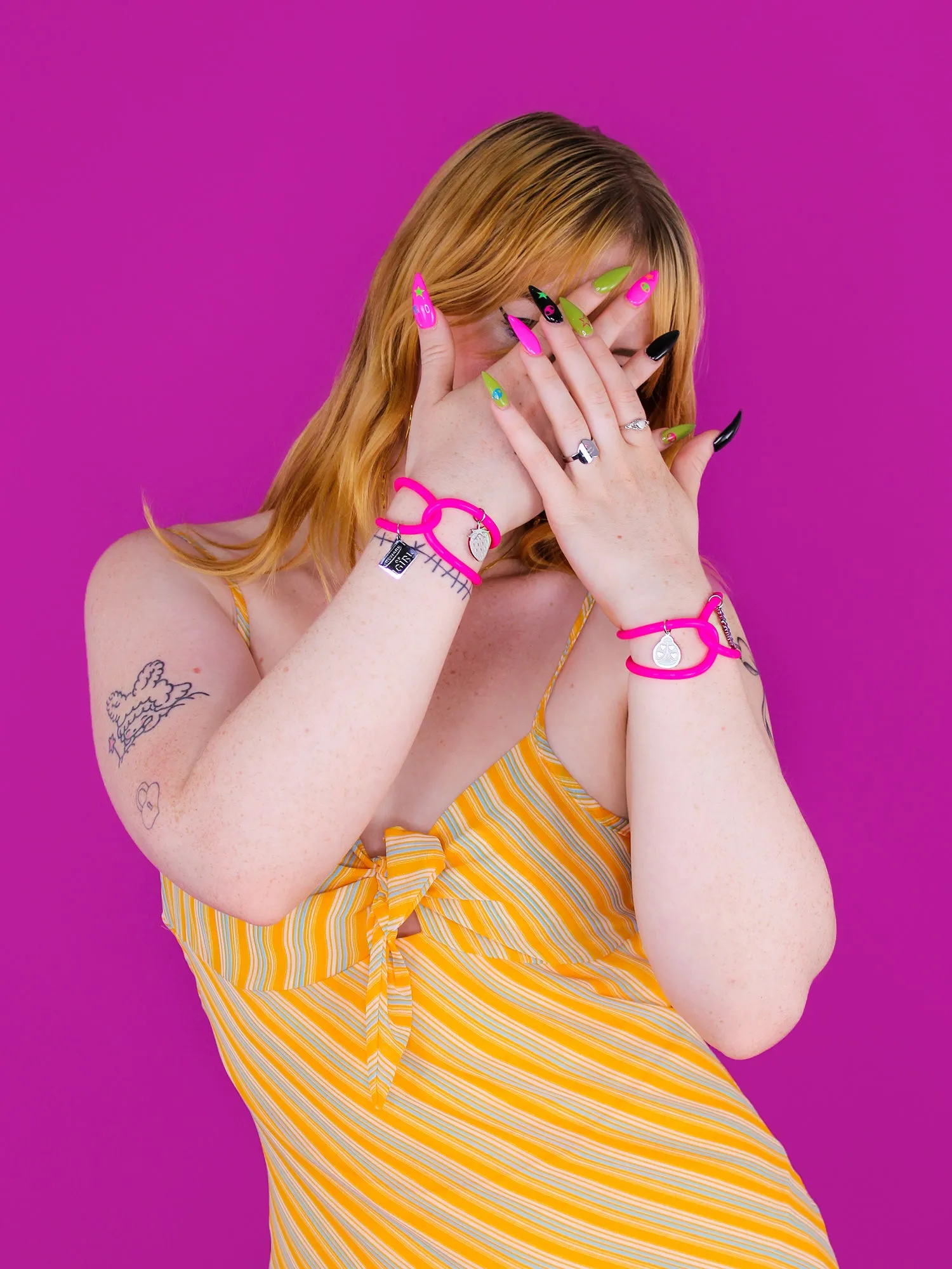 Pink Jelly Bands sold by iGirl World product image thumbnail 2