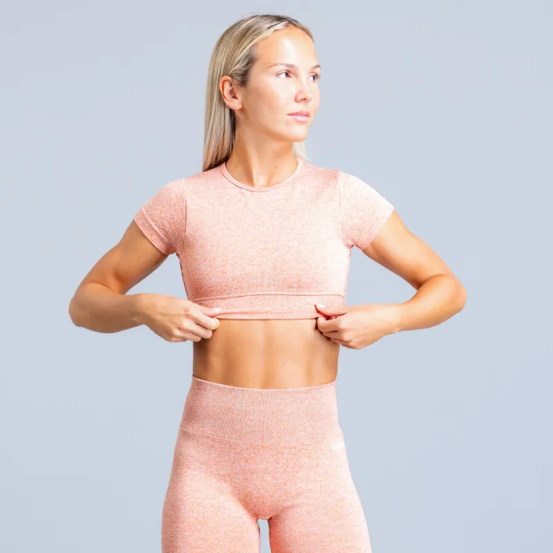 Hannah Pearson Twist Back Crop Top sold by Dfyne