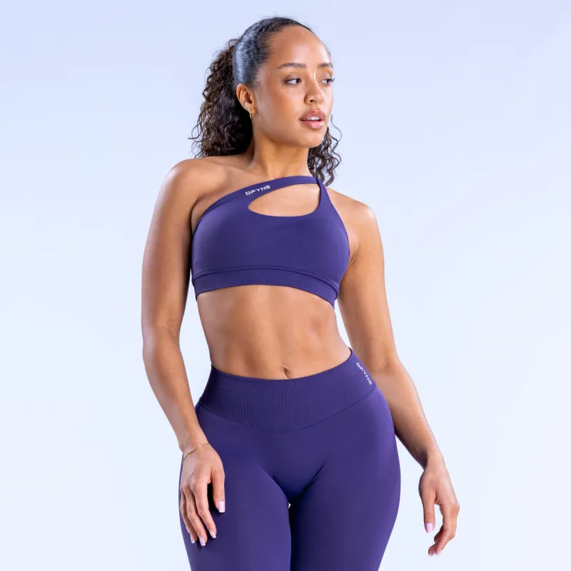 Impact Asymmetric Sports Bra sold by Dfyne