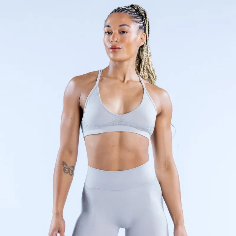 Ignite Cross Back Sports Bra sold by Dfyne