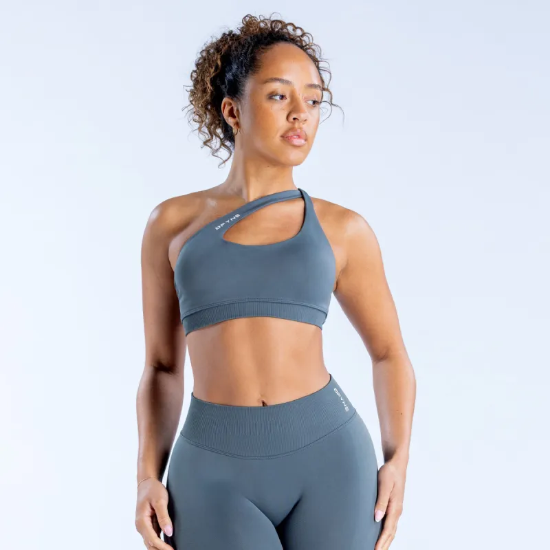 Impact Asymmetric Sports Bra sold by Dfyne