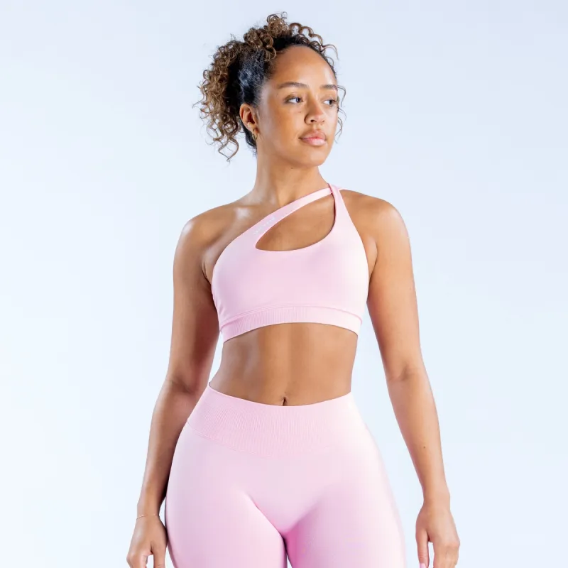Impact Asymmetric Sports Bra sold by Dfyne