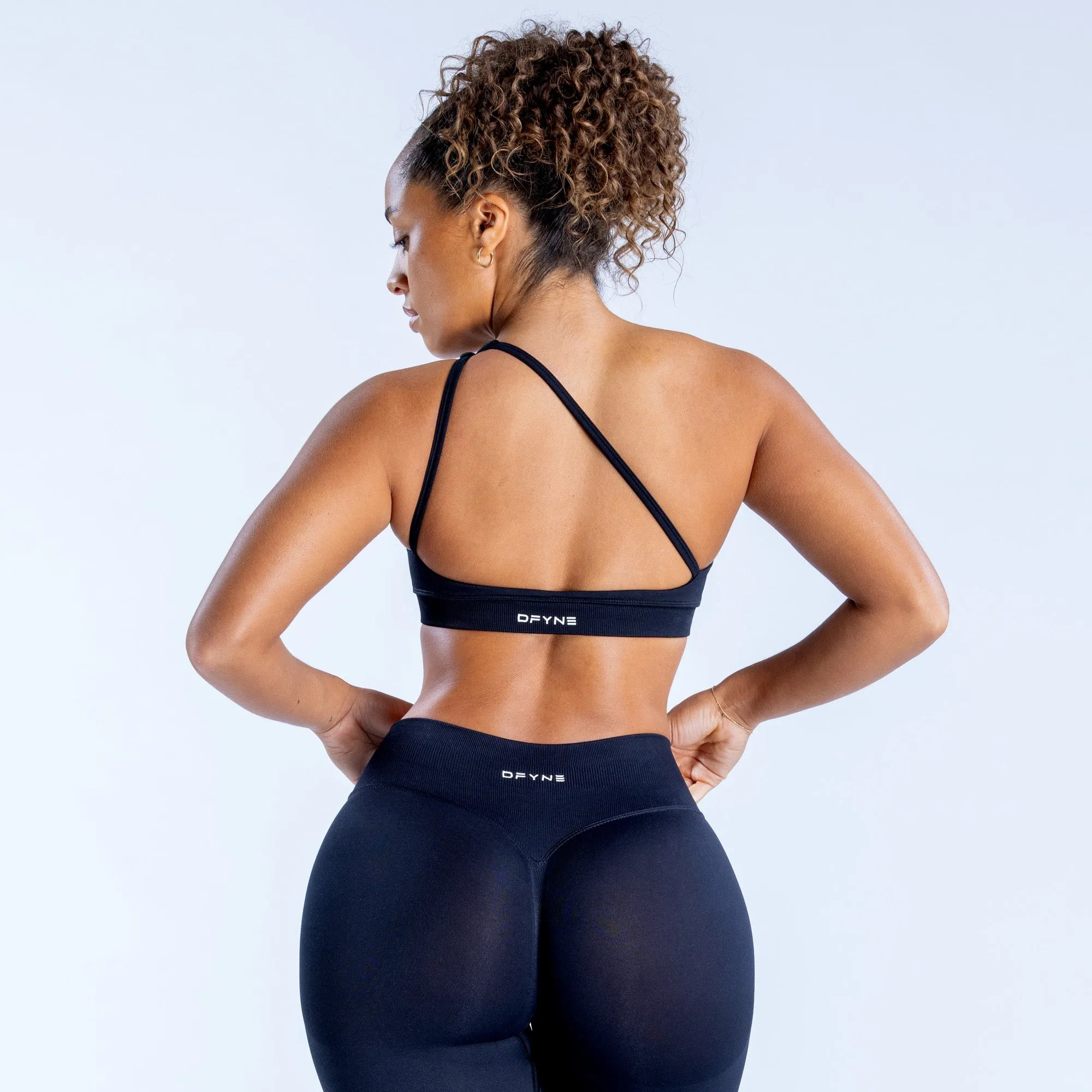 Impact Asymmetric Sports Bra sold by Dfyne product image thumbnail 3