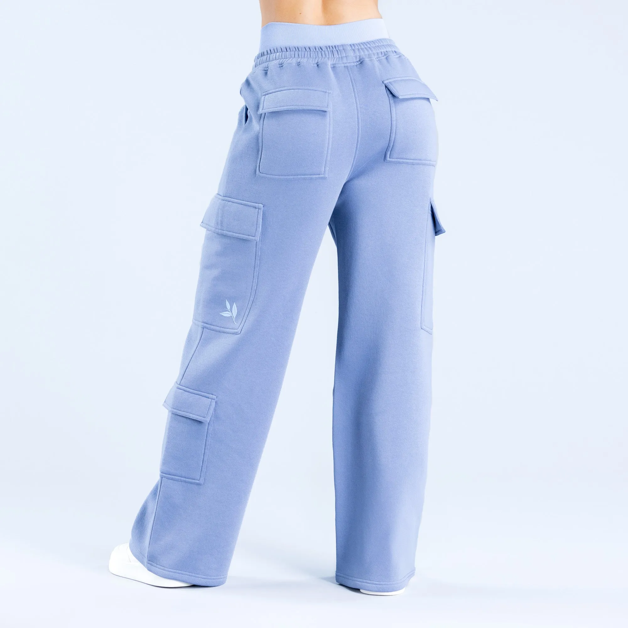 Lanyi Edit Wide Leg Cargo Joggers sold by Dfyne product image thumbnail 2