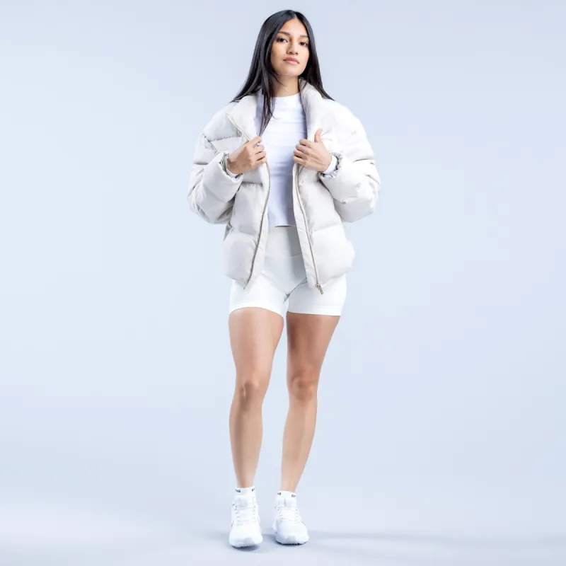 Revive Short Down Jacket sold by Dfyne