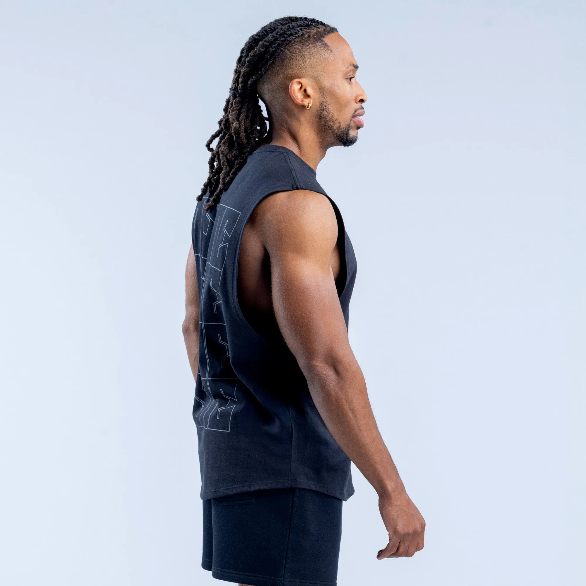 Recharge Graphic Tank sold by Dfyne product image thumbnail 5