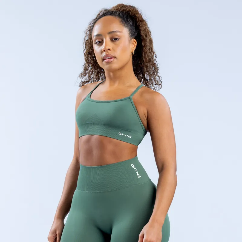 Dynamic Backless Sports Bra sold by Dfyne