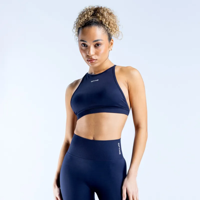 Dynamic High Neck Backless Sports Bra sold by Dfyne