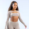 Defy Long Sleeve Shrug sold by Dfyne