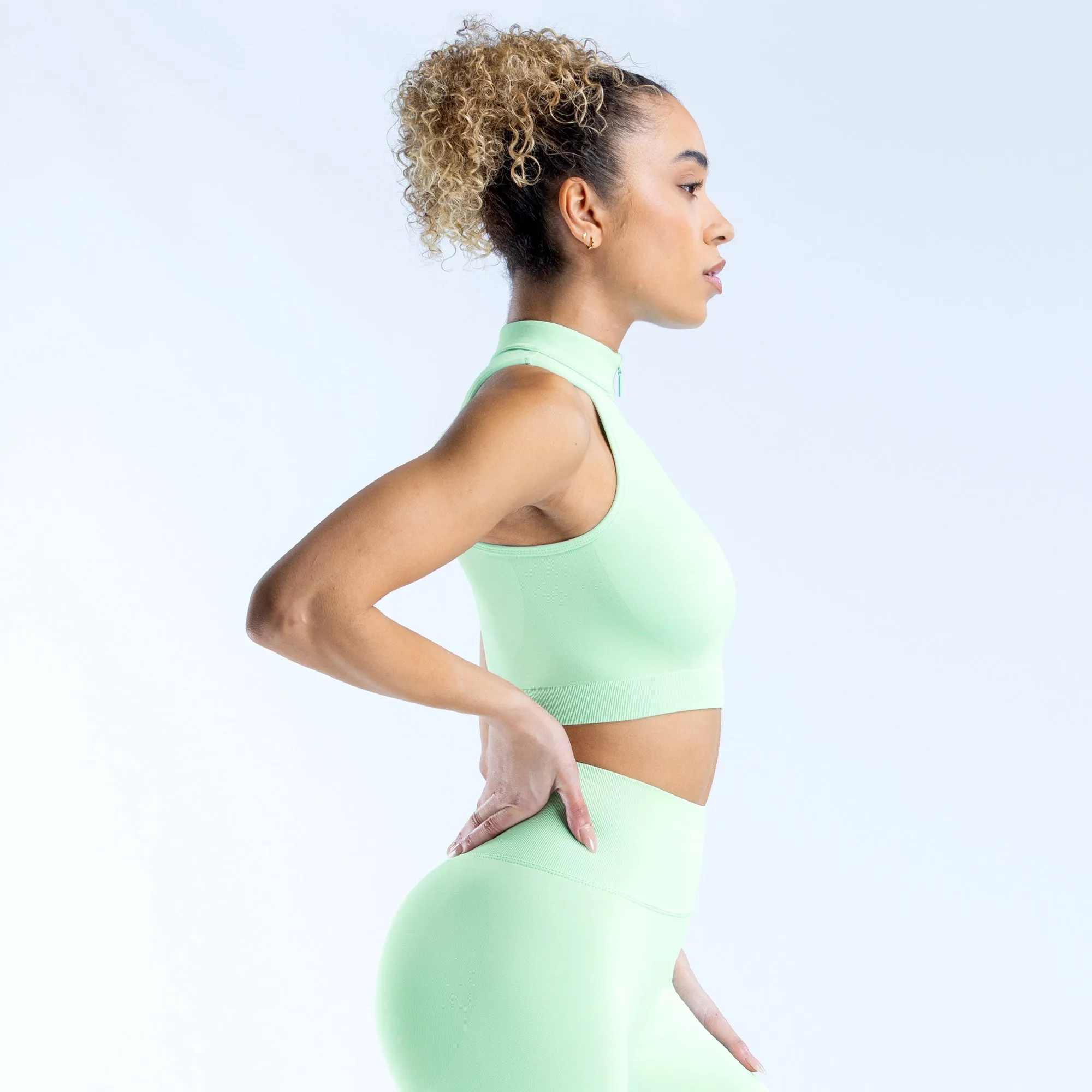 Dynamic 1/4 Zip Tank sold by Dfyne product image thumbnail 3