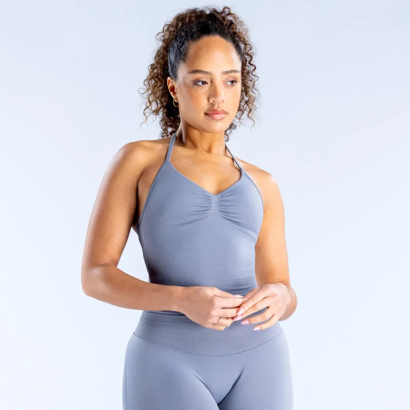 Impact Longline Strappy Top sold by Dfyne