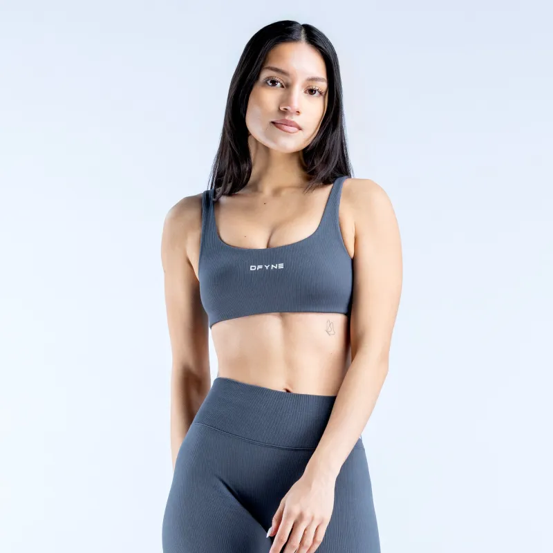 Motion Square Neck Bra sold by Dfyne