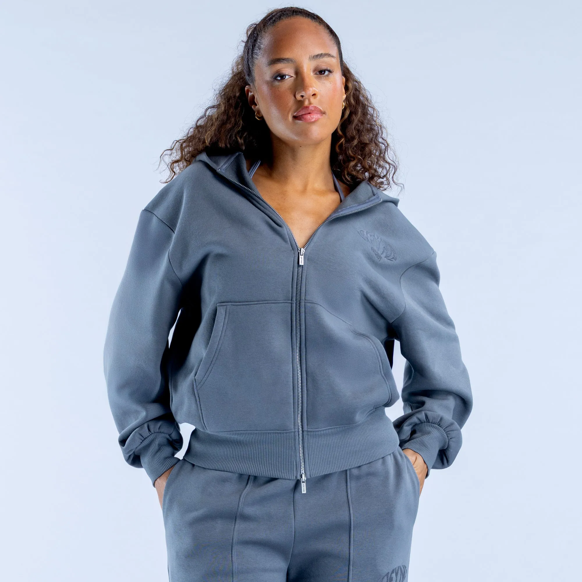 Revive Graphic Zip Hoodie sold by Dfyne