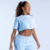 Revive Crop Tee sold by Dfyne