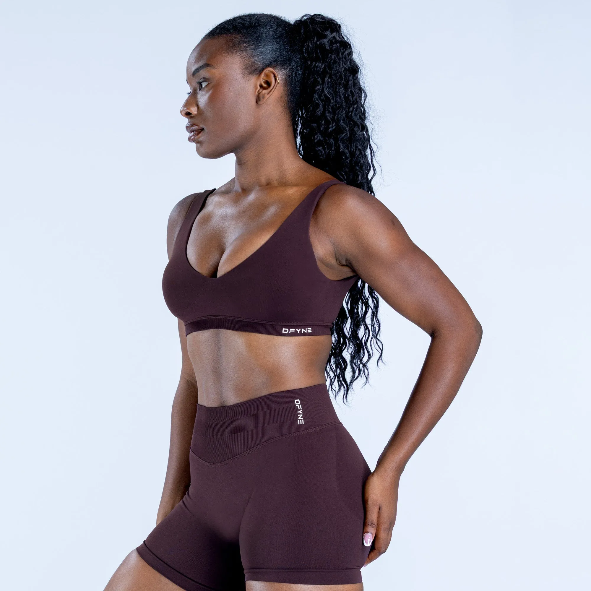 Impact Scoop Back Bra sold by Dfyne product image thumbnail 3