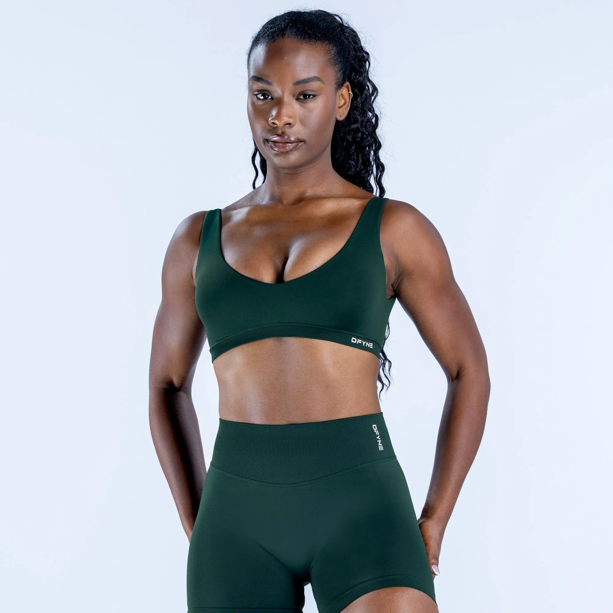 Impact Scoop Back Bra sold by Dfyne