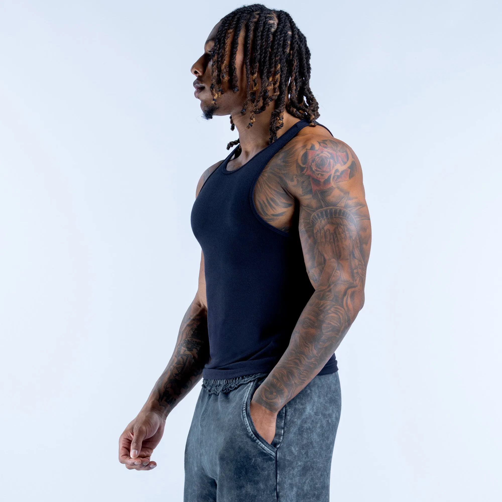 Recharge Ribbed Vest sold by Dfyne product image thumbnail 4