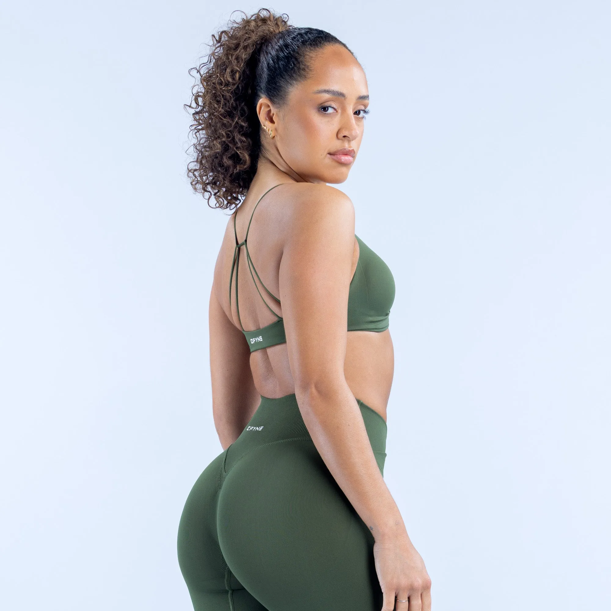 Vision Twist Front Sports Bra sold by Dfyne product image thumbnail 4