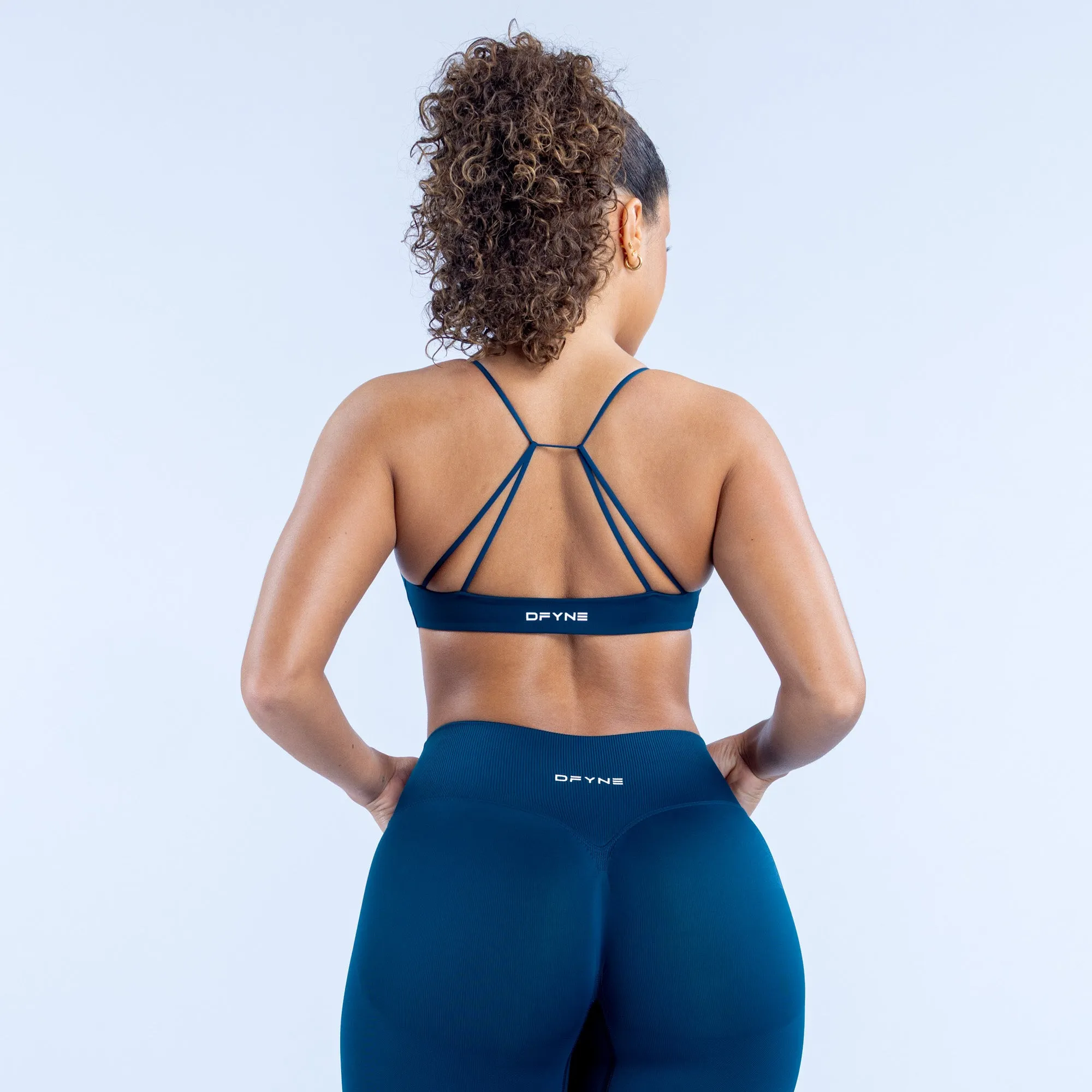 Vision Twist Front Sports Bra sold by Dfyne product image thumbnail 4