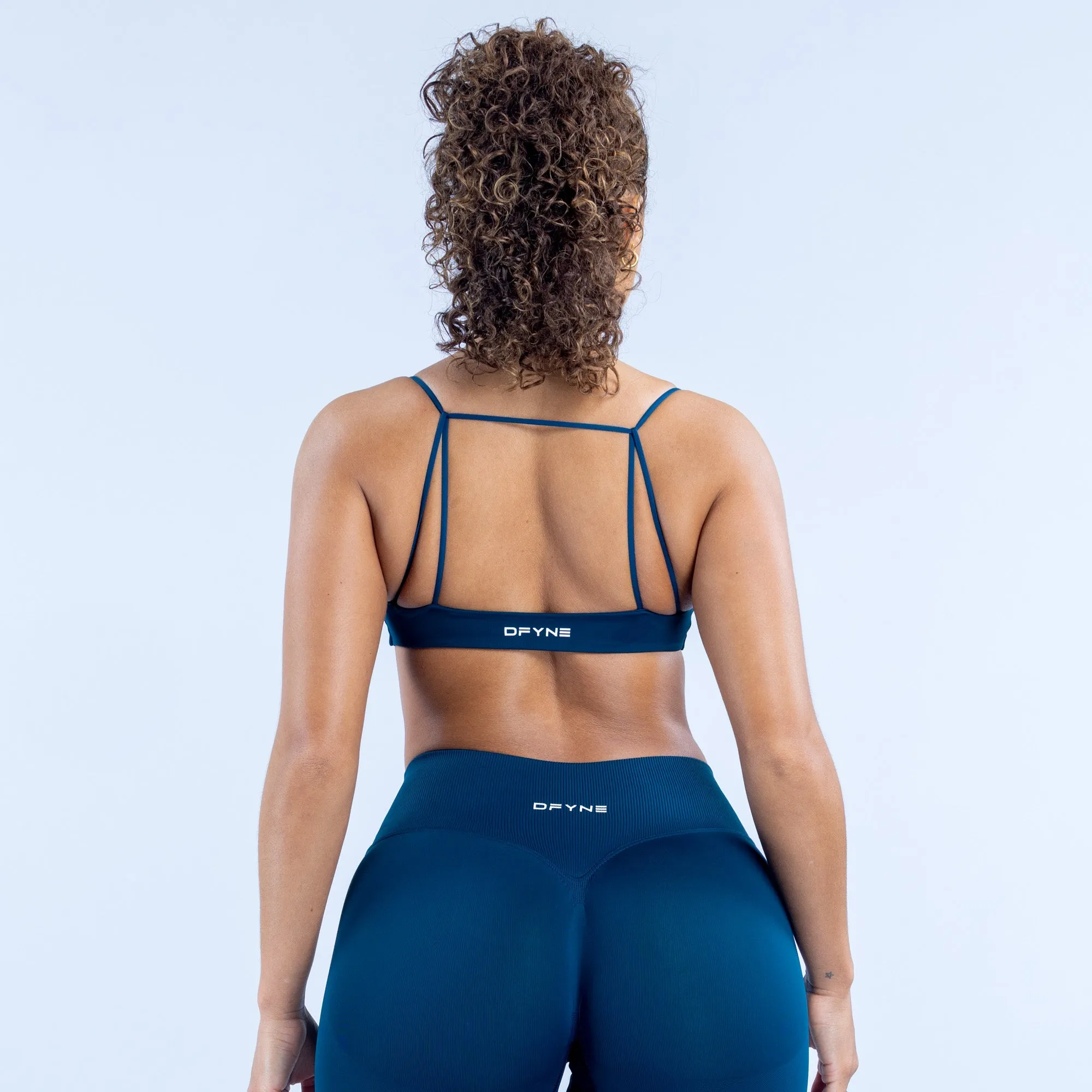 Vision Twist Front Sports Bra sold by Dfyne product image thumbnail 2