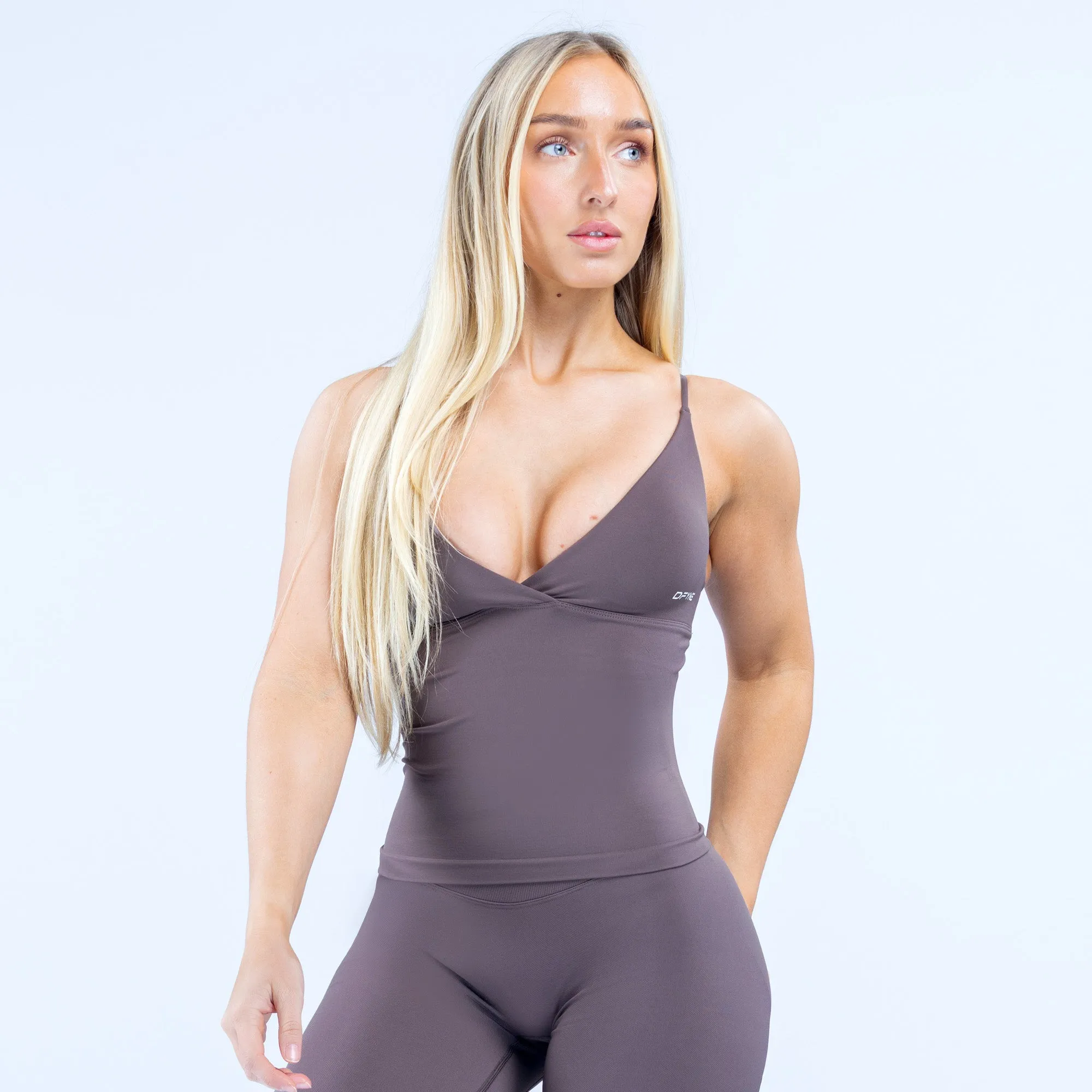 Vision Twist Front Longline Top sold by Dfyne product image thumbnail 4