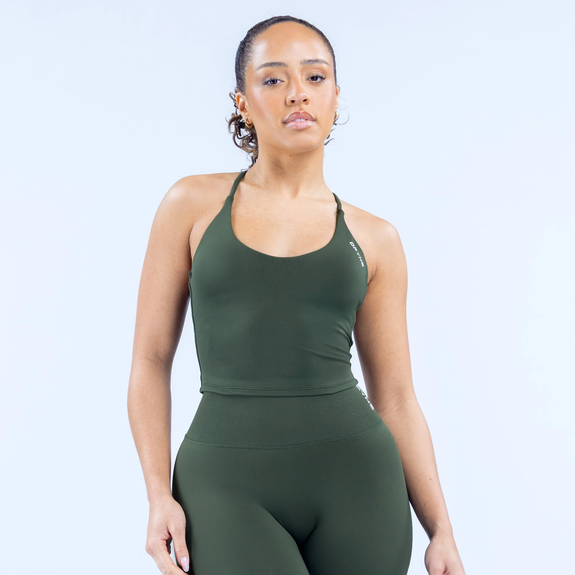 Dynamic Strappy Top sold by Dfyne