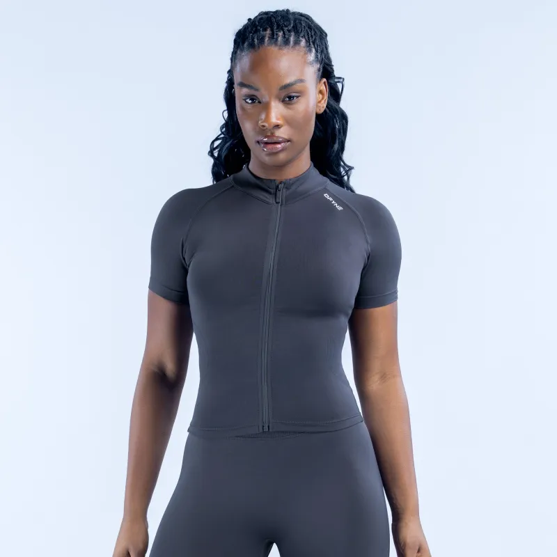 Dynamic Short Sleeve Zippy sold by Dfyne