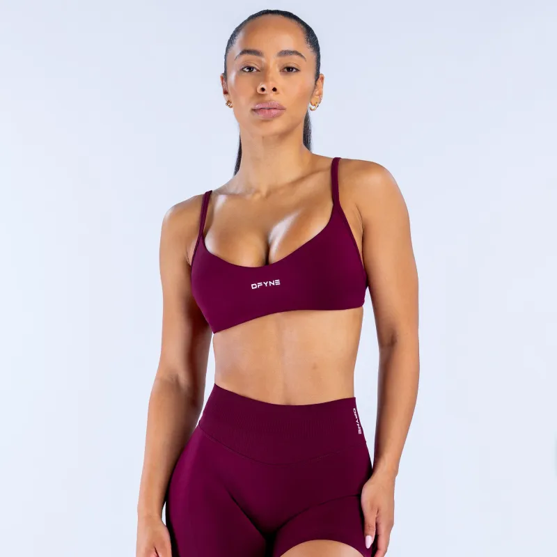 Impact Scoop Neck Bra made by Dfyne