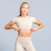 Hannah Pearson Twist Back Crop Top sold by Dfyne