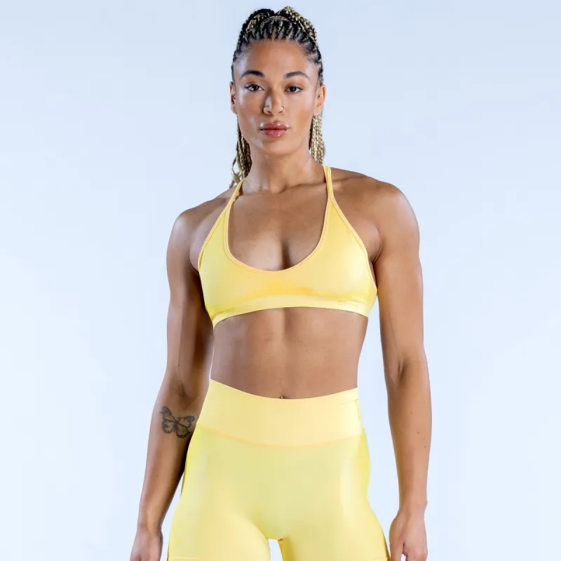 Ignite Cross Back Sports Bra sold by Dfyne