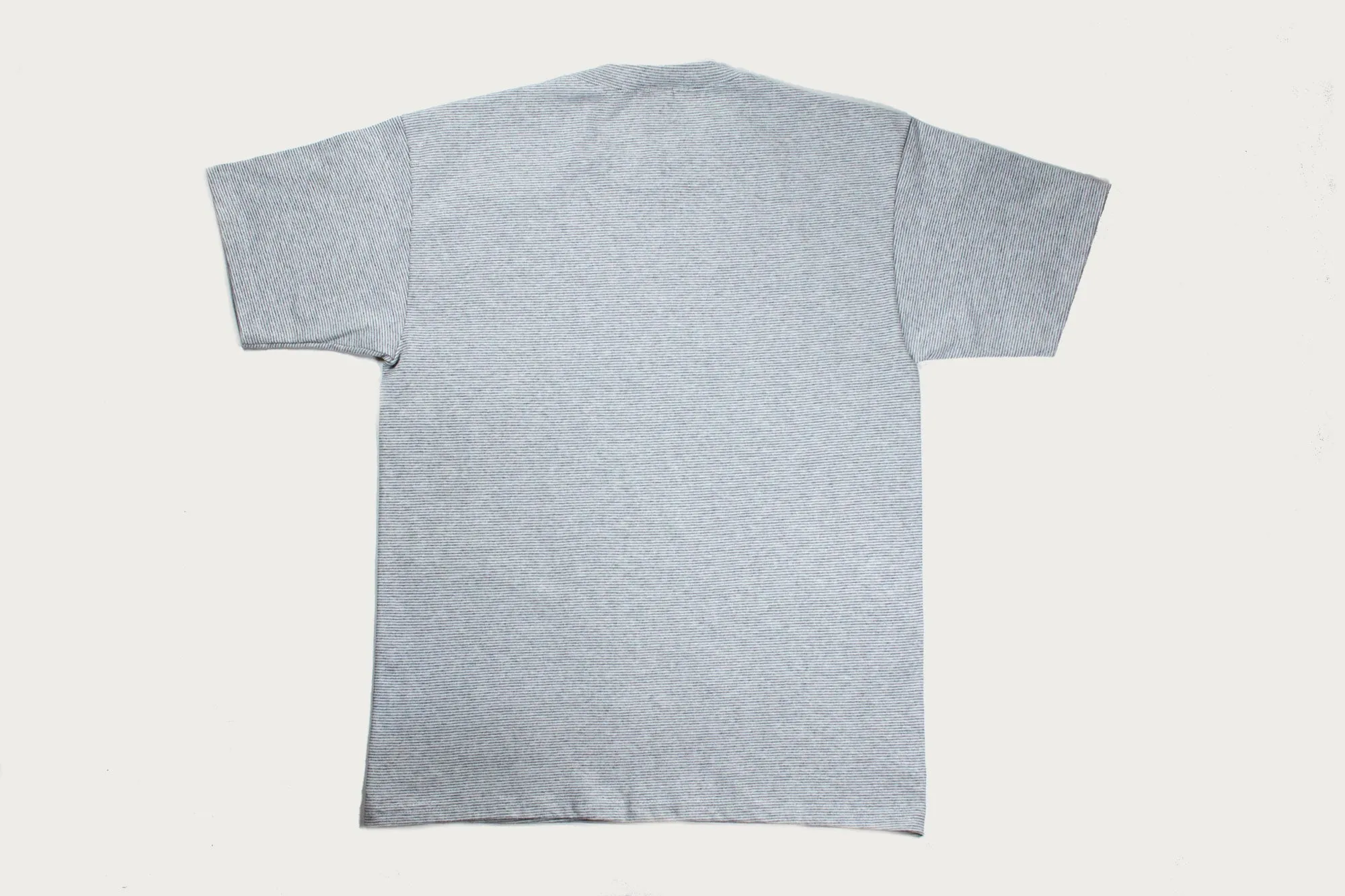 CalCru Microstripe Tee - Ash sold by Heddels Shop product image thumbnail 2