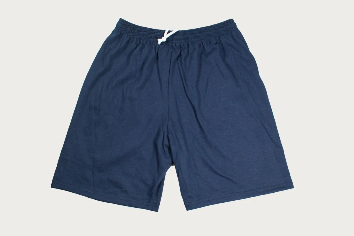 CalCru Drawstring Short - Navy sold by Heddels Shop