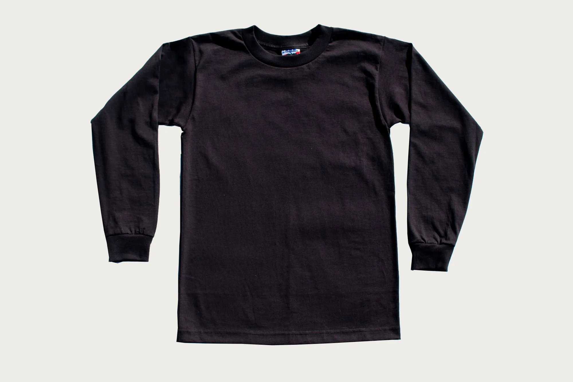 The Teamster Tee - Long-Sleeve Black sold by Heddels Shop