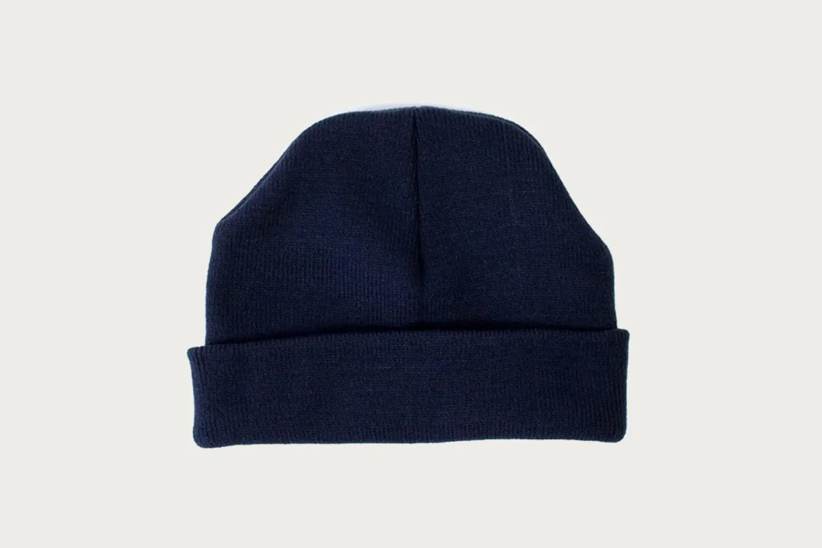 The Teamster Beanie - Navy sold by Heddels Shop