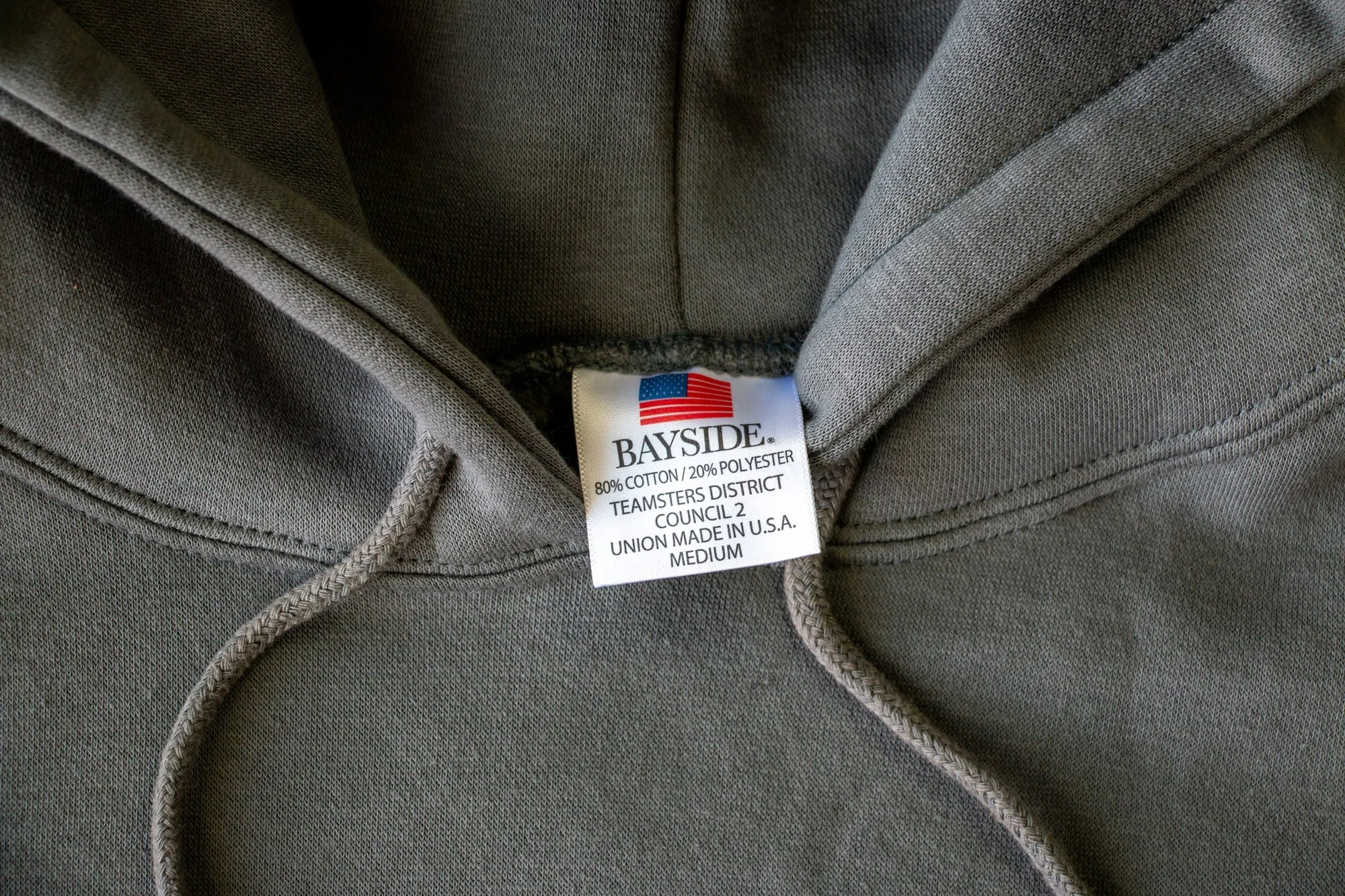 The Teamster Hoodie - Charcoal sold by Heddels Shop product image thumbnail 4