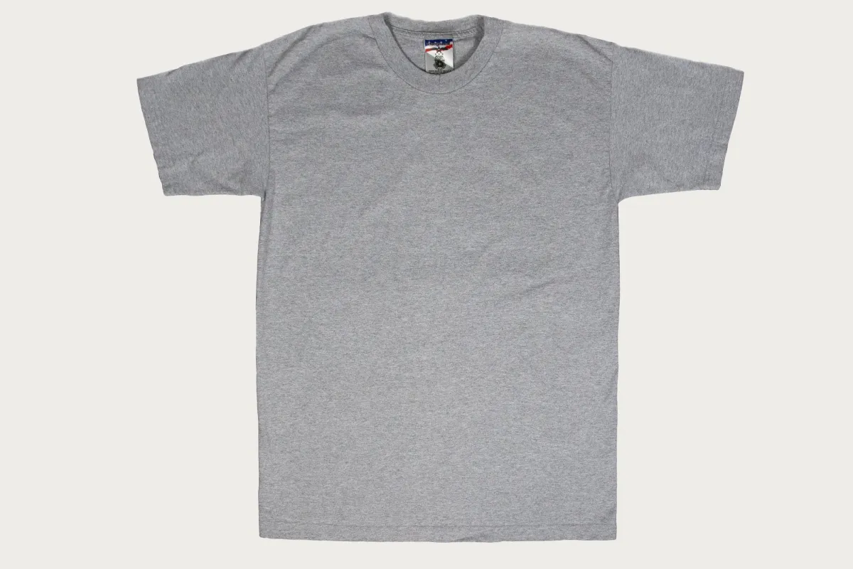 The Teamster Tee - Short-Sleeve Grey sold by Heddels Shop
