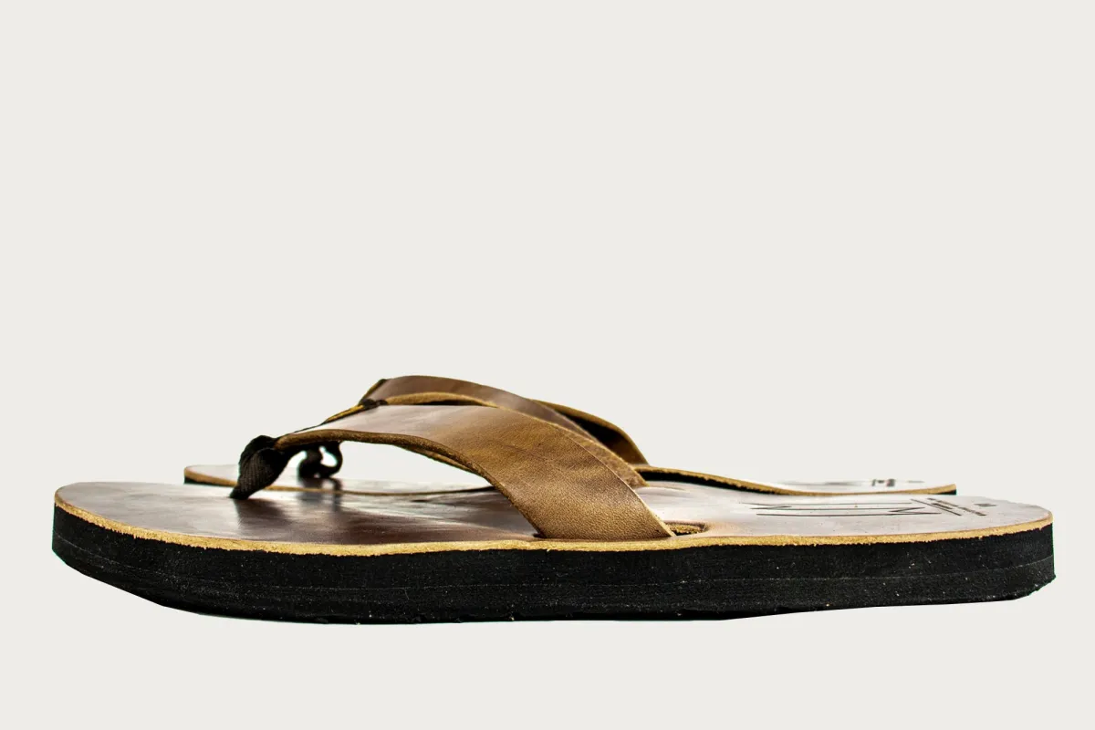 Waltzing Matilda Ace Men's Sandal—Natural made by Heddels Shop