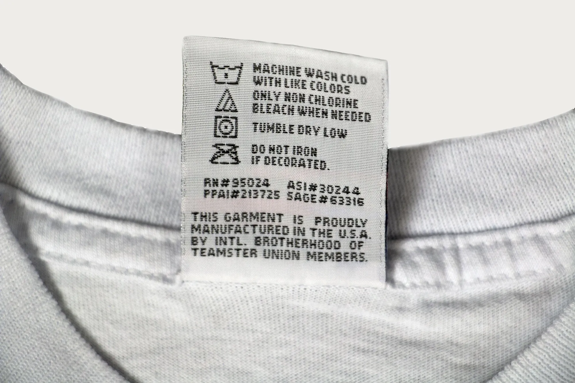 The Teamster Tee - Short-Sleeve White sold by Heddels Shop product image thumbnail 4