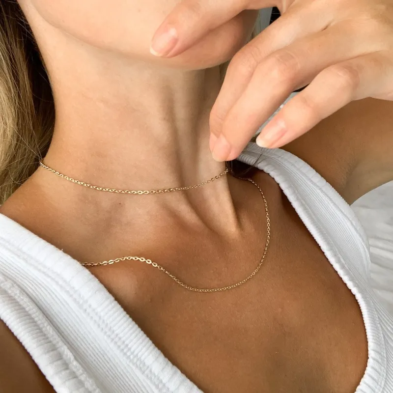 Gold Vemeil Twilight Necklace made by KEMMI collection