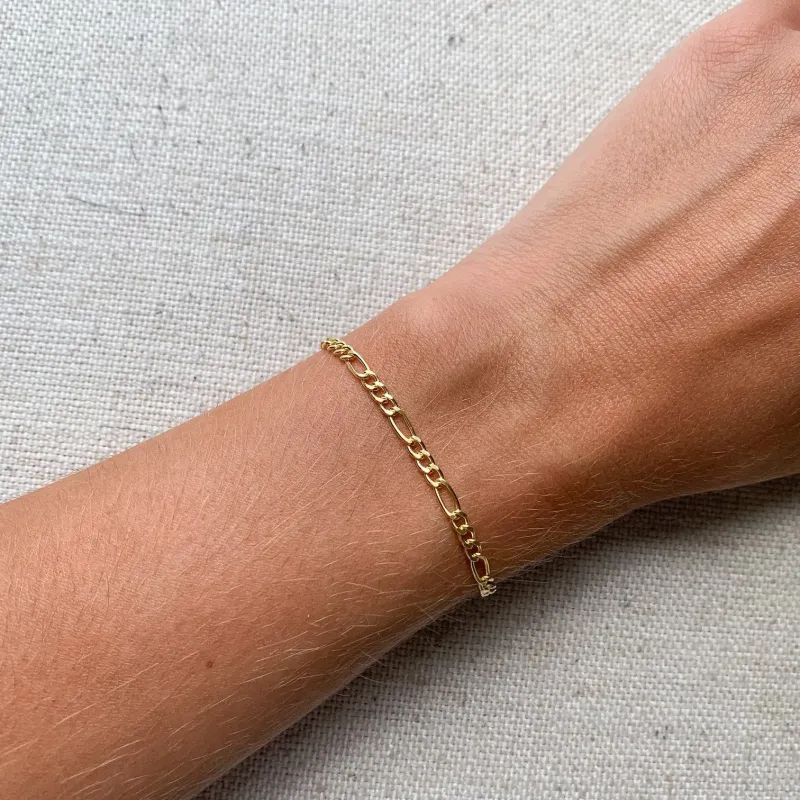 Figaro Bracelet made by KEMMI collection
