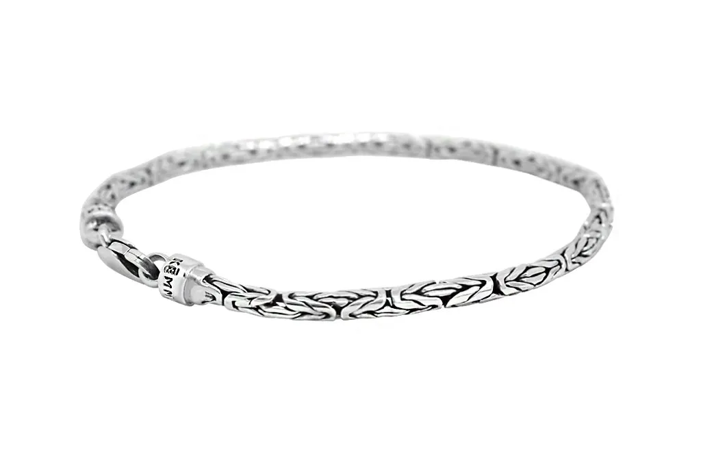 Men's Silver Mini Elias Bracelet sold by KEMMI collection