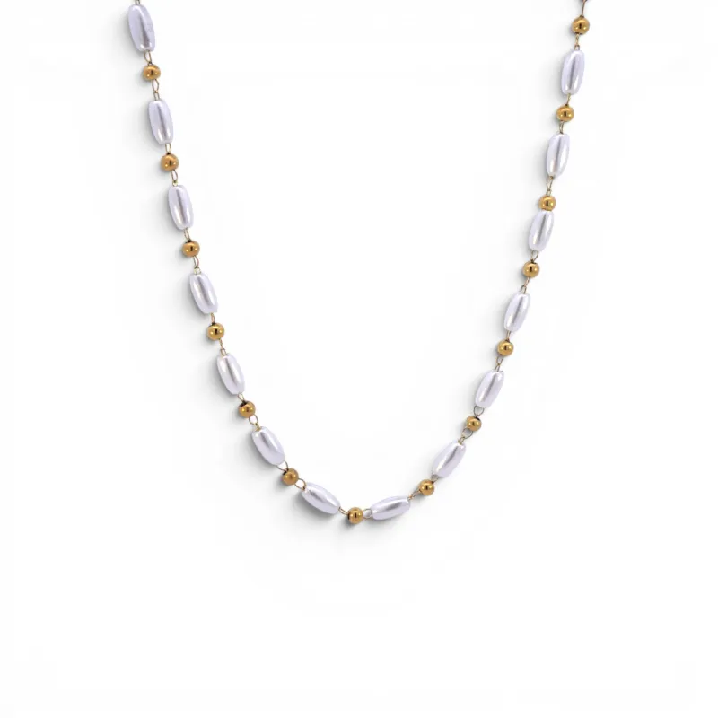 Soreia Pearl Necklace made by KEMMI collection