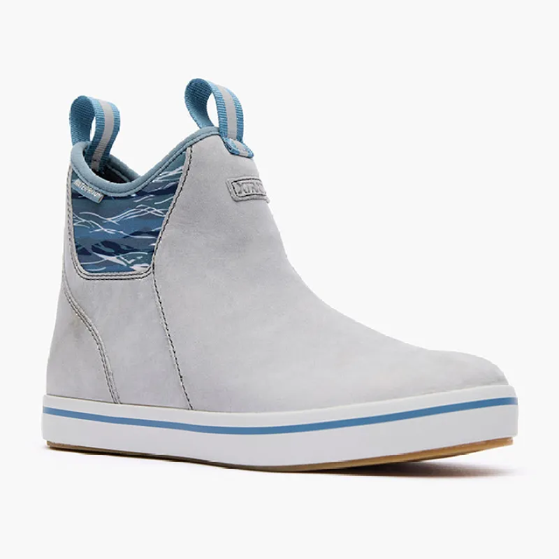 Women's Leather Ankle Deck Boot made by XTRATUF