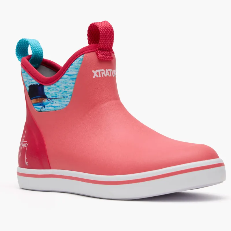 Women's Ankle Deck Boot Guy Harvey made by XTRATUF