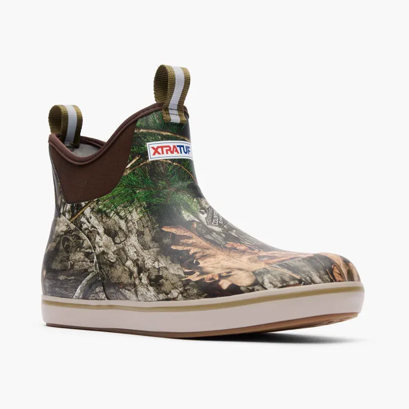 Men's Mossy Oak® Country DNA Ankle Deck Boot made by XTRATUF