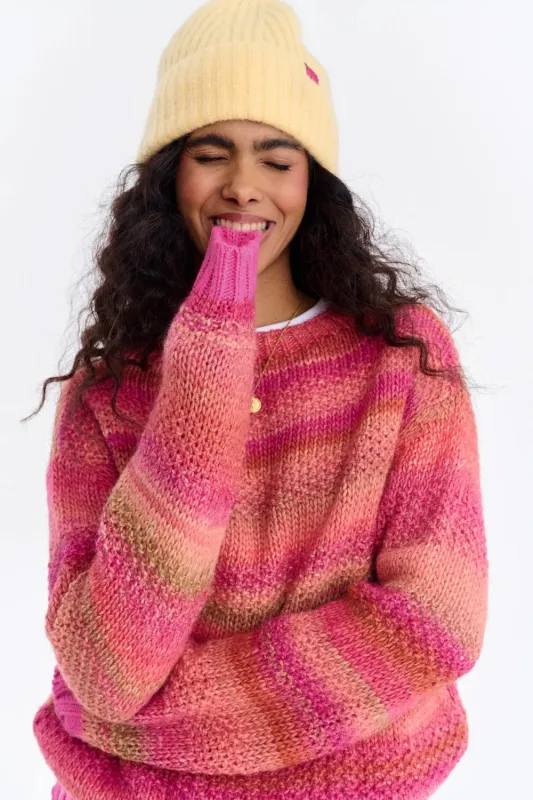 Sweter z wełną Desert Whisper made by Naoko