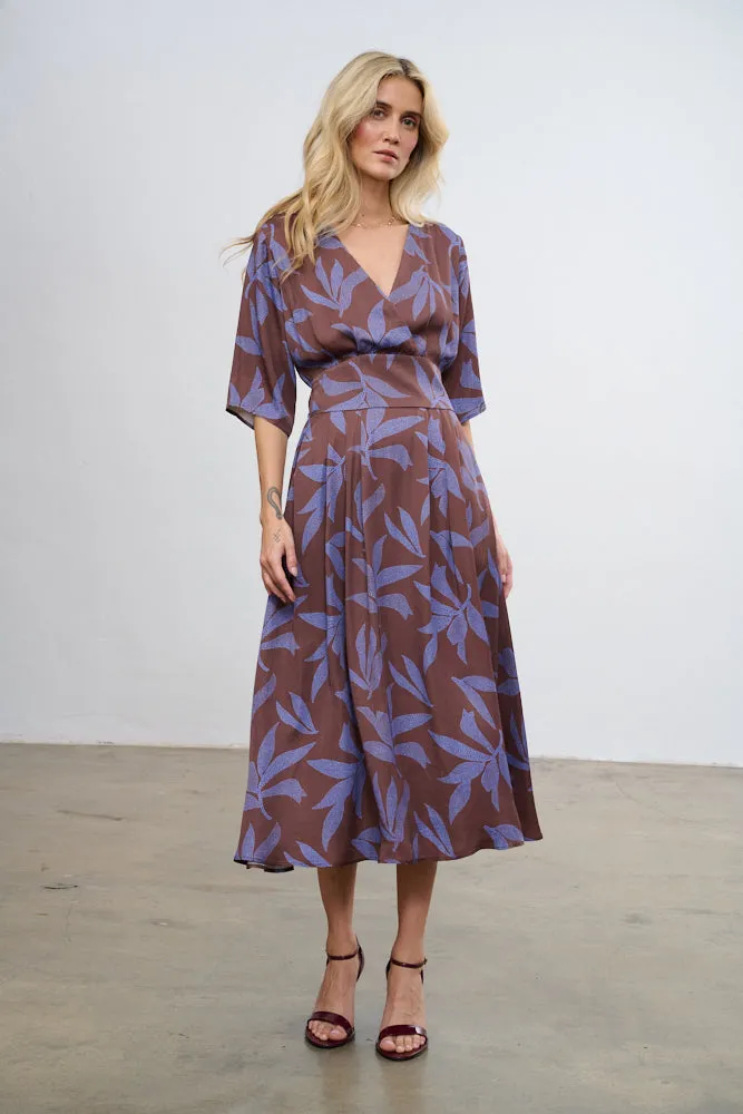 Sukienka midi Lavender Wine sold by Naoko product image thumbnail 3