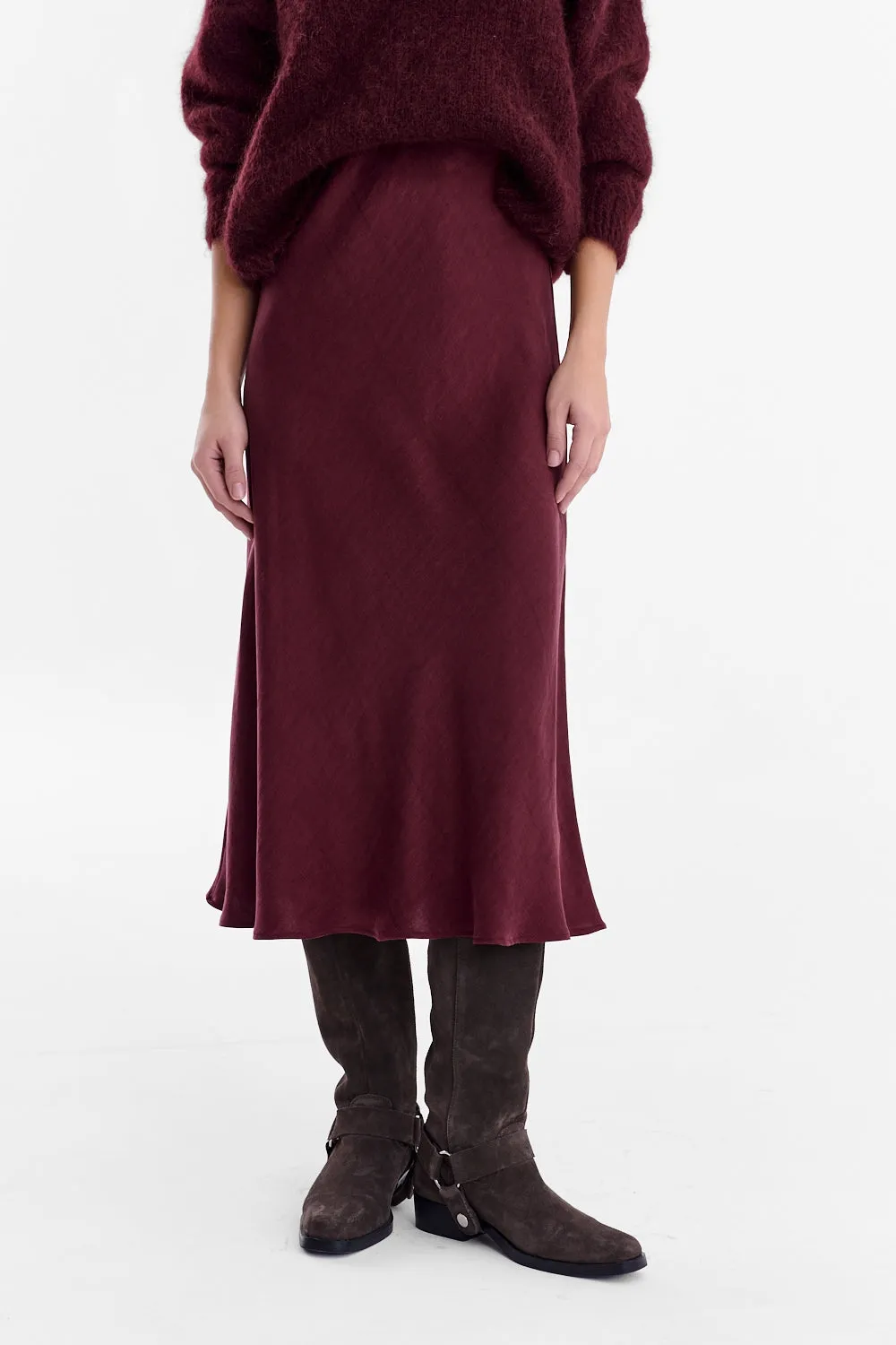 Spódnica midi Mulberry Delight sold by Naoko product image thumbnail 5