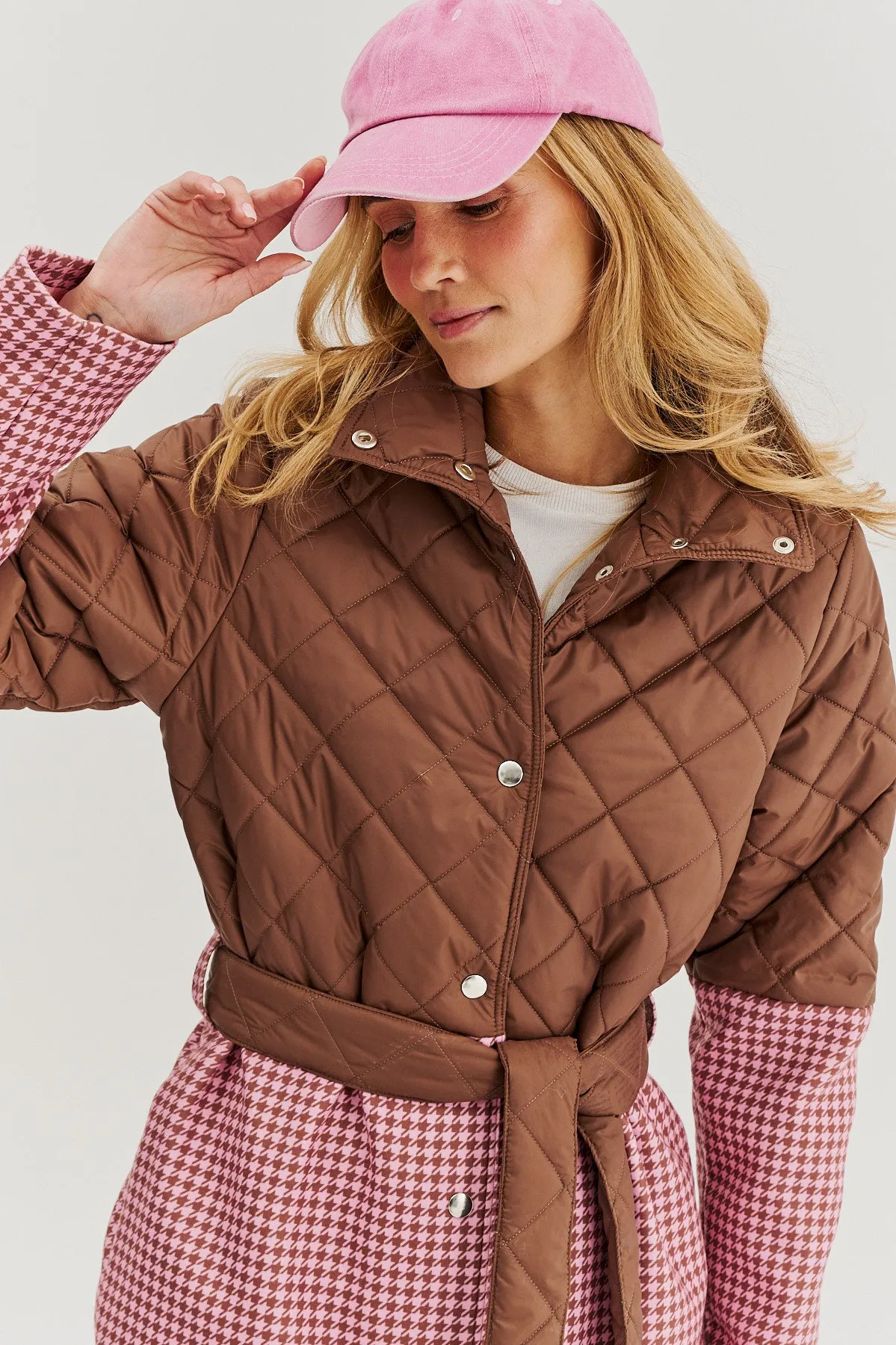 Płaszcz z łączonych tkanin Harmony sold by Naoko product image thumbnail 2